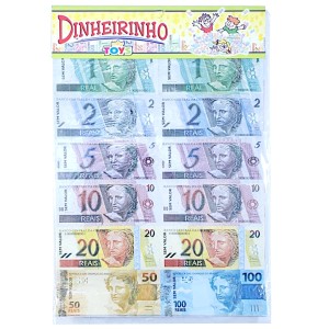 Brinq. Dinheirinho Cartela