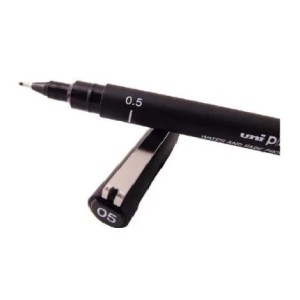 Caneta Nankin 0,5 Preta Unipin