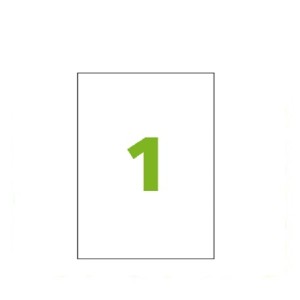 Etiqueta A4 01 por fl unidade