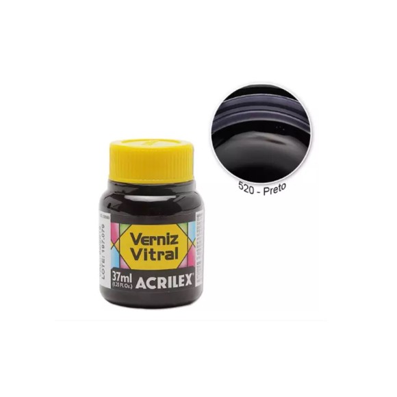Tinta Verniz Vitral 37 ML Acrilex