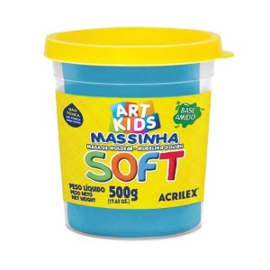 Massa Modelar Soft 500g Acrilex