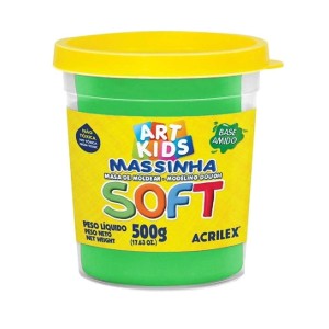 Massa Modelar Soft 500g Acrilex