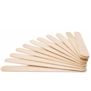 Palito Madeira Sorvete Ponta Redonda PCT/100