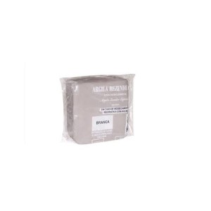 Argila Escolar Branca 1kg
