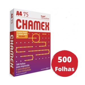 Papel Sulfite A4 Chamex c/500 75gr