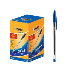 Caneta Esf. 1.0 Média Cistal BIC azul  C/50