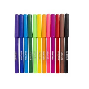 Caneta Hidrocor 12 Cores Ref 4517 Leo