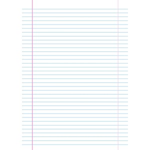 Papel Almaco Com Pauta