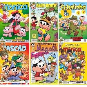 Gibi Turma Mônica Ref 01 a 03