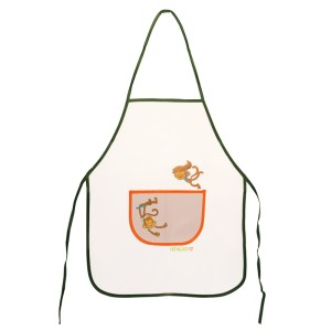 Avental Escolar Transparente Com Bolso Ref 79902 Leonora