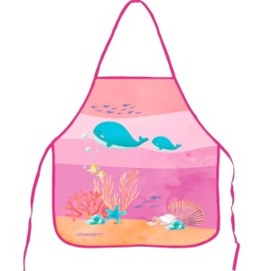 Avental Escolar Fundo Mar Ref 79904 Leonora