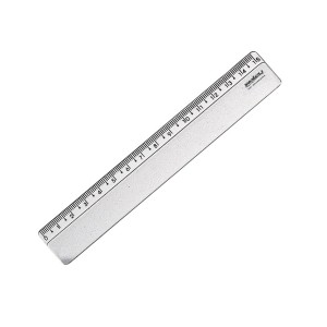 Regua 15cm Plastica Cristal Ref 10270001