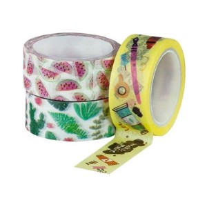 Fita Adesiva 15mmX5m Decorada Washi Tape BRW