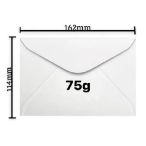 Envelope Comercial S/ RPC 114x162mm 63g