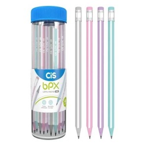 Lápis Escrever NR 2 c/borracha BPX CIS