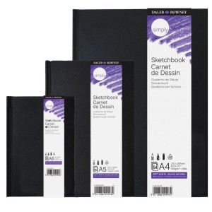 Caderno Brochura 54 F SKETCHBOOK A4 Daler Rowney 