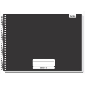 Caderno Meia Pauta Espiral 96 FL CD TAMOIO