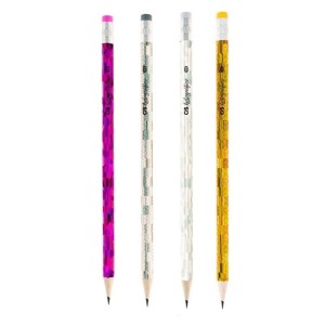 Lápis Escrever NR 2 c/borracha BPX CIS